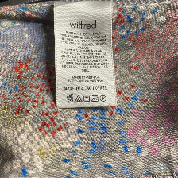Wilfred Aritzia blouse top medium Lolita prairie babydoll poet NEW - Picture 11 of 11